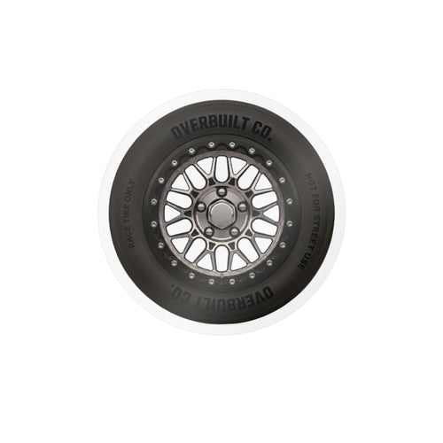 Original Wheel Sticker — Overbuilt Co. Rim Sticker