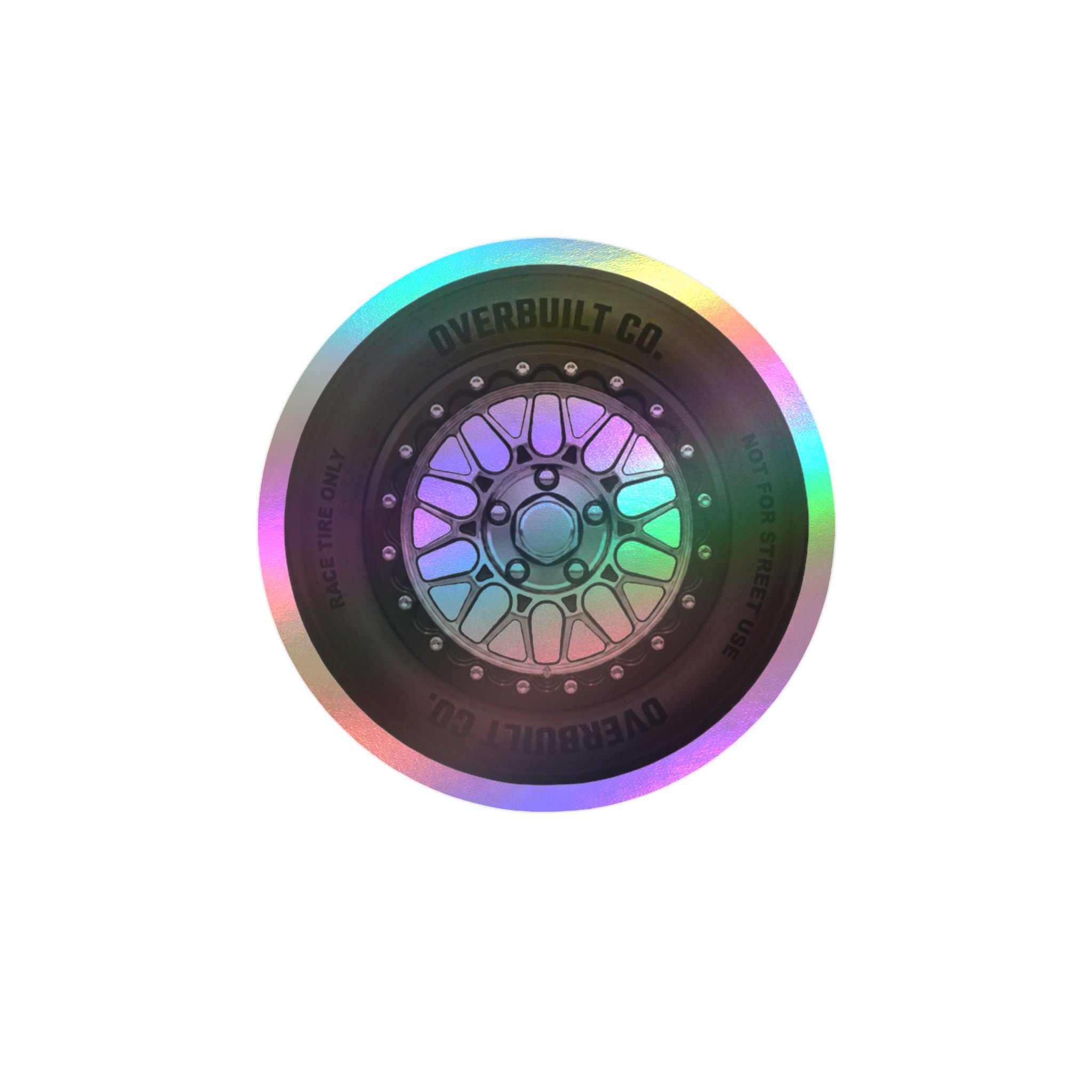 Original Wheel Sticker — Overbuilt Co. Rim Sticker