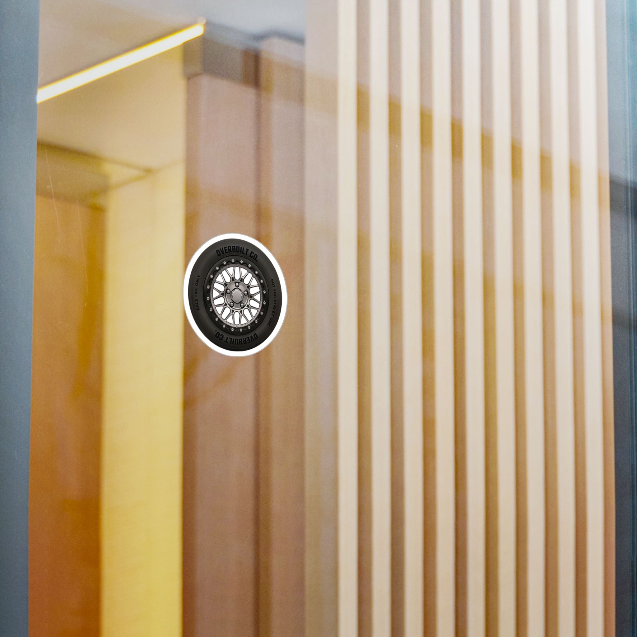 Original Wheel Sticker — Overbuilt Co. Rim Sticker