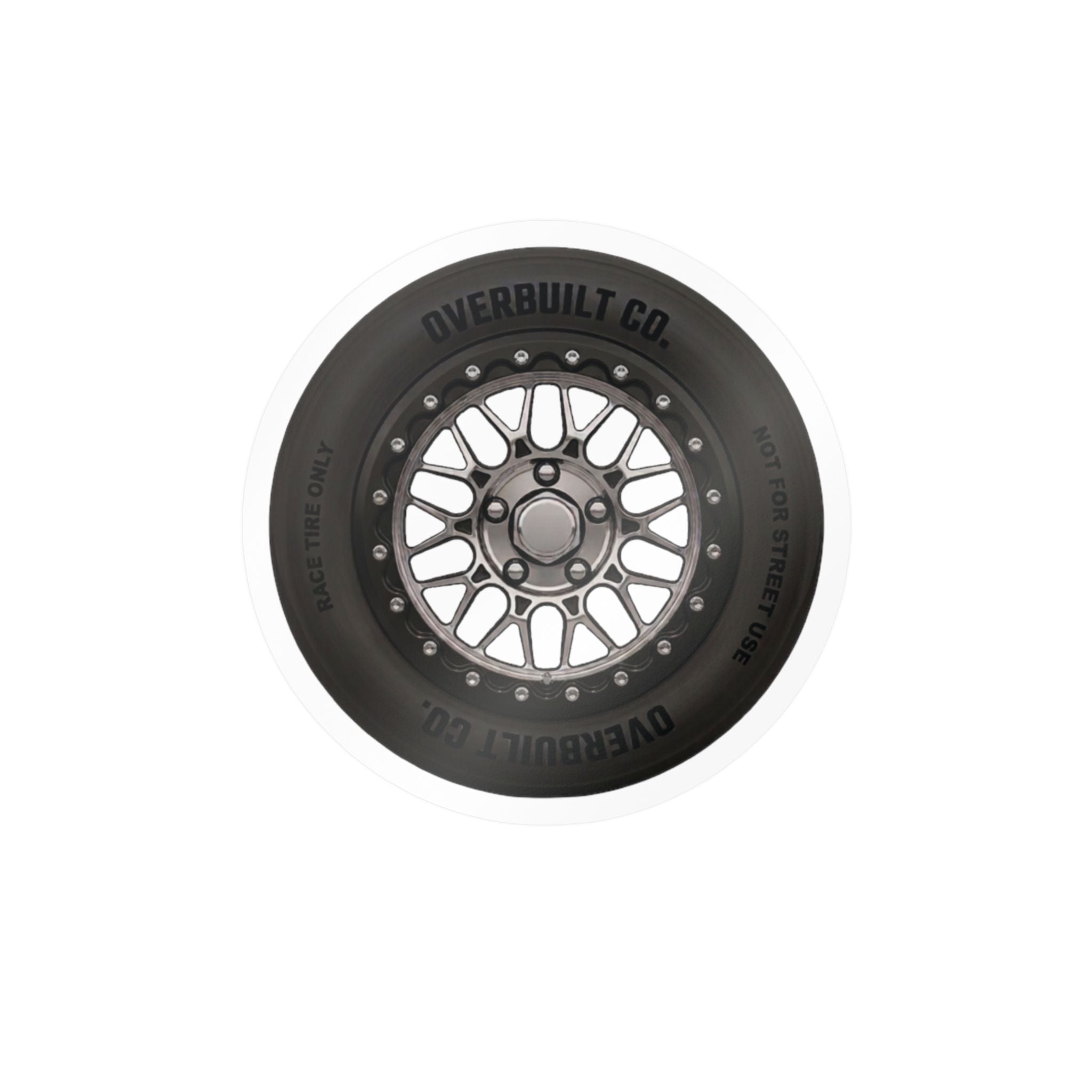 Original Wheel Sticker — Overbuilt Co. Rim Sticker